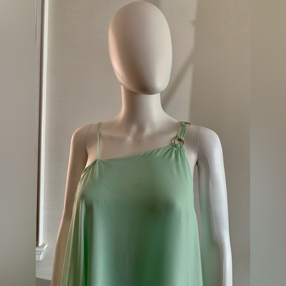 NWOT Marciano Melanie Top in Seafoam Green - Picture 2 of 7